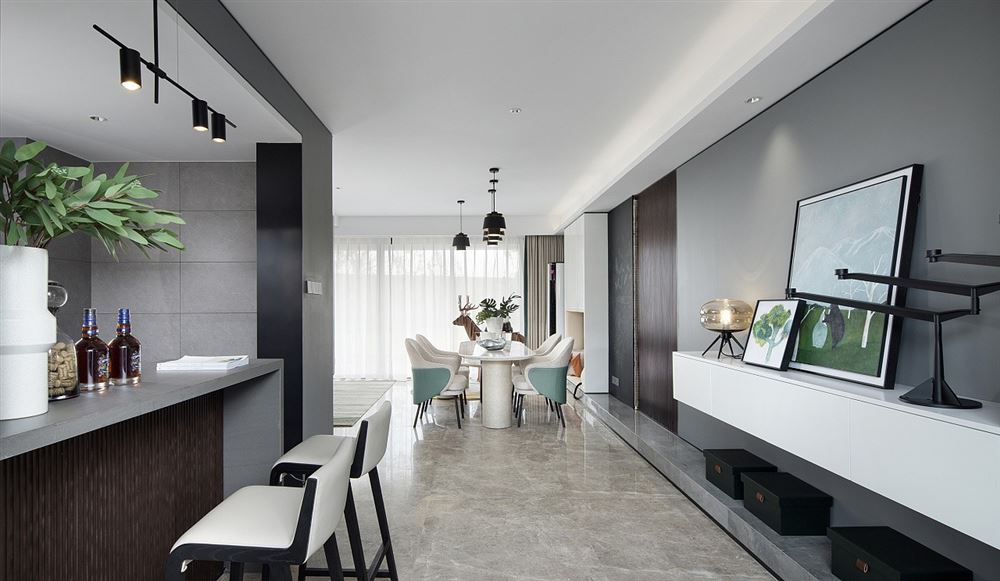 茂名市茂豐花園現(xiàn)代簡約風(fēng)格三居室裝修案例