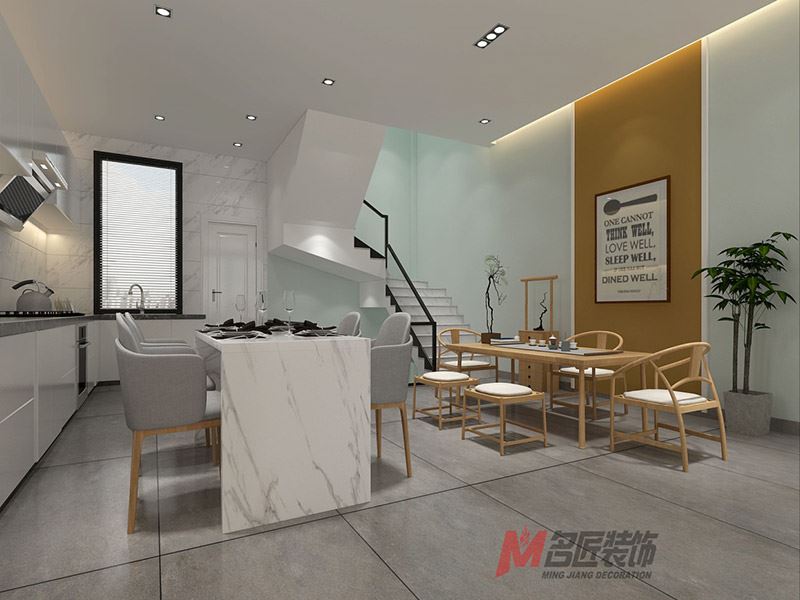 臺(tái)州市濱海苑北歐風(fēng)格別墅裝修案例