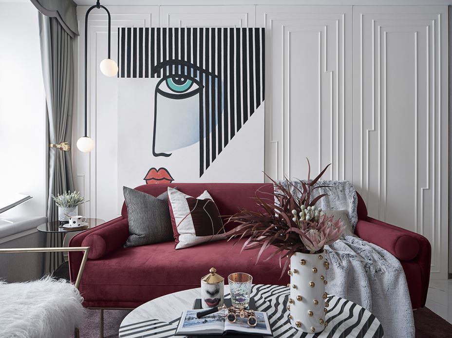 江門市伯爵半島輕奢風(fēng)格三居室裝修案例