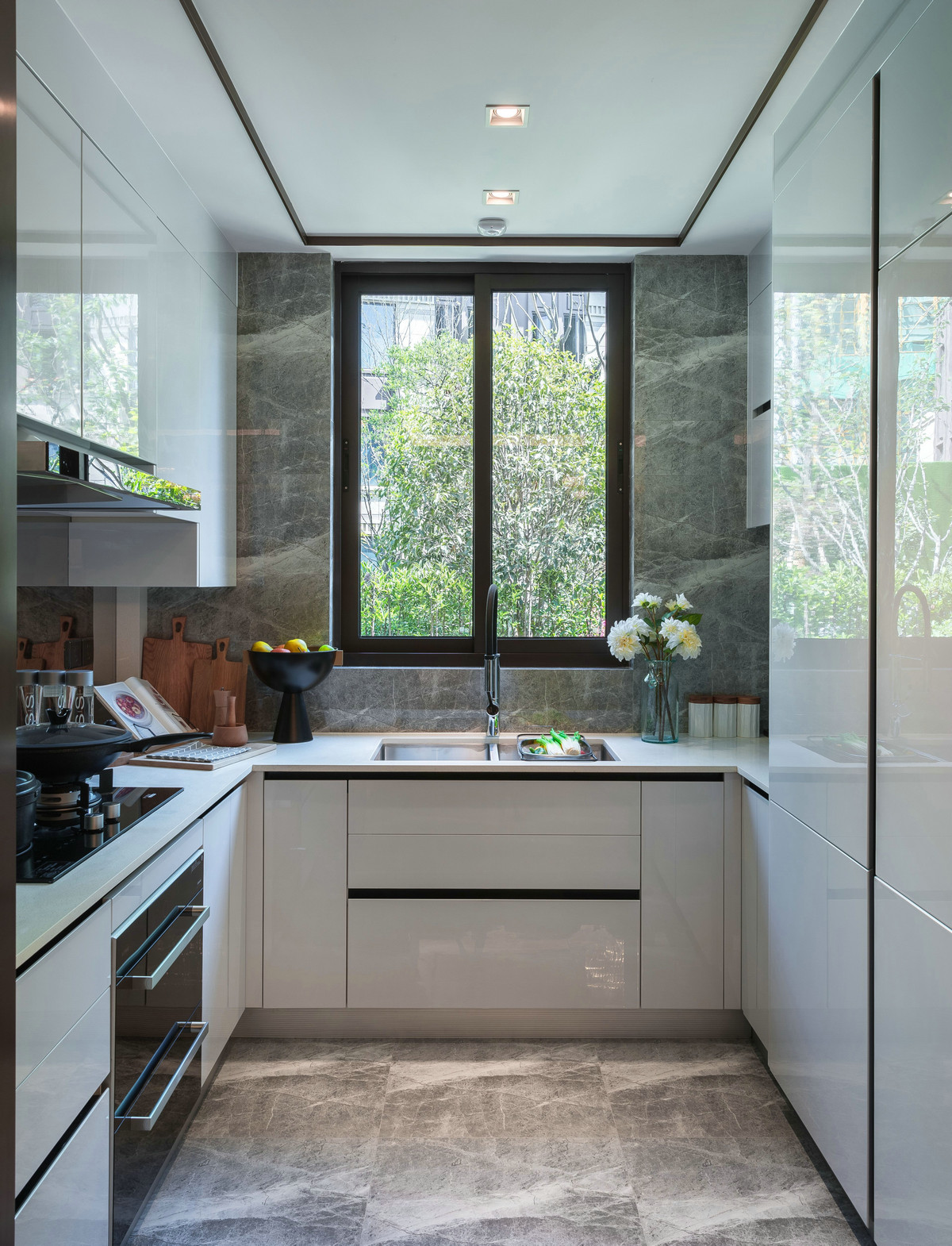 新中式風(fēng)格別墅室內(nèi)設(shè)計(jì)家裝案例-廚房 新中式風(fēng)格別墅室內(nèi)設(shè)計(jì)家裝案例-廚房