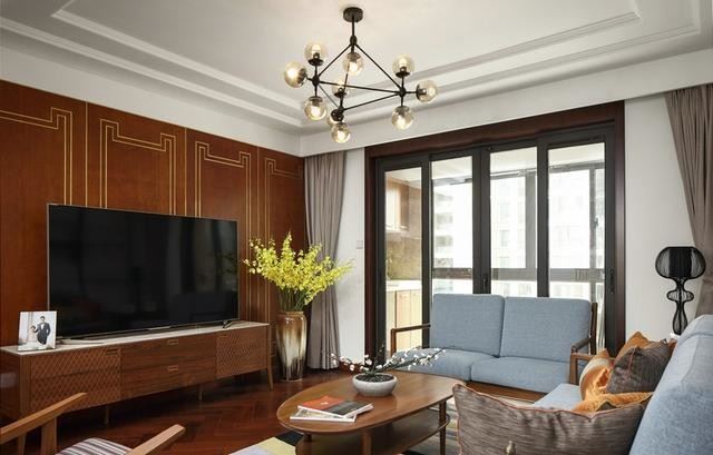 佛山市美的&middot;金地&middot;新明珠&middot;鳳翔灣壹號新古典風(fēng)格三居室裝修案例