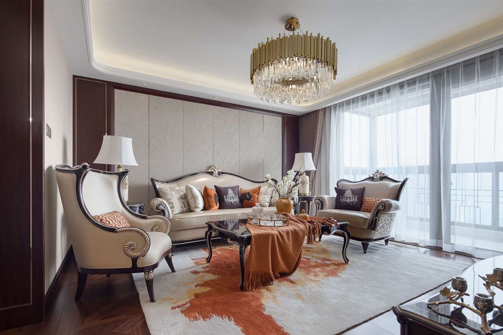 廣州市宇晴軒歐式風(fēng)格四居室裝修案例