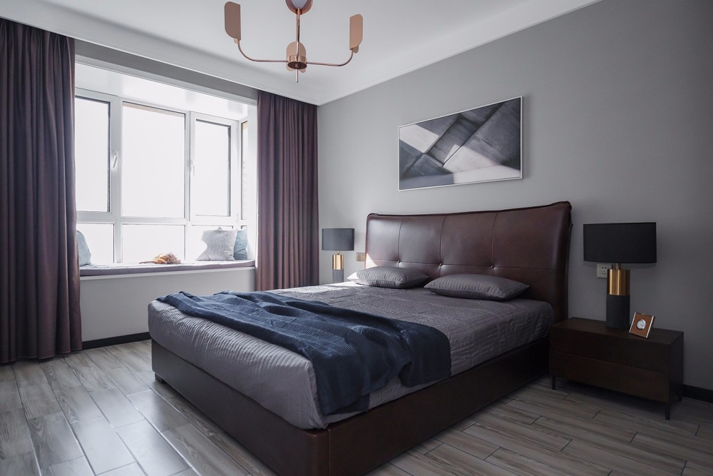 現(xiàn)代簡(jiǎn)約風(fēng)格室內(nèi)家裝案例效果圖-臥室 現(xiàn)代簡(jiǎn)約風(fēng)格室內(nèi)家裝案例效果圖-臥室