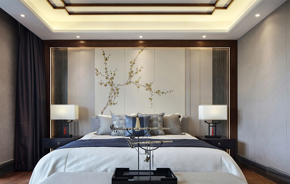 新古典風(fēng)格別墅裝修設(shè)計效果圖-恒大山湖郡別墅450平米-別墅裝修設(shè)計次臥 新古典風(fēng)格別墅裝修設(shè)計效果圖-恒大山湖郡別墅450平米-別墅裝修設(shè)計次臥