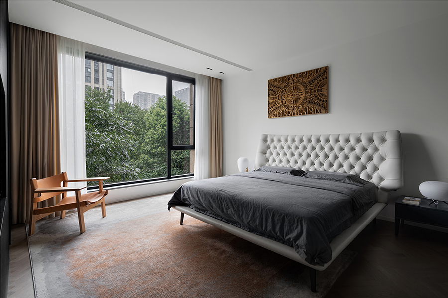 現(xiàn)代極簡風(fēng)格室內(nèi)家裝案例效果圖-臥室 現(xiàn)代極簡風(fēng)格室內(nèi)家裝案例效果圖-臥室