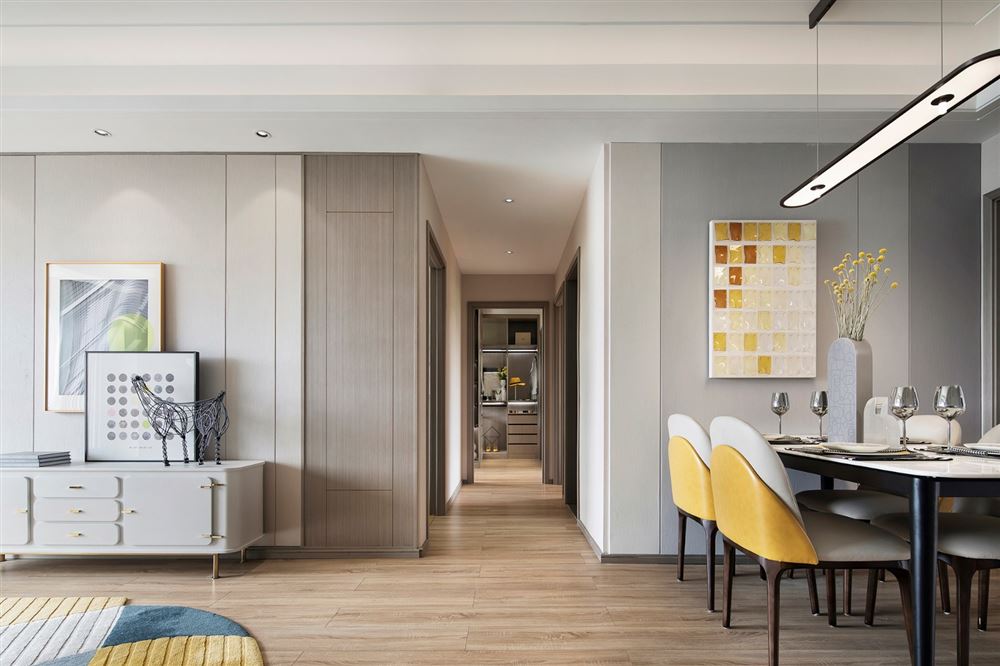 江門市碧桂園翡翠香堤北歐風(fēng)格三居室裝修案例