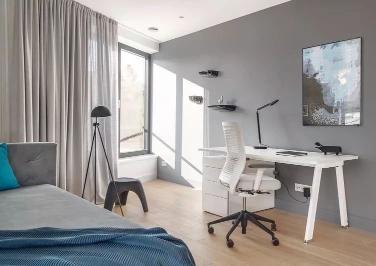 極簡(jiǎn)原木風(fēng)格室內(nèi)設(shè)計(jì)家裝案例-次臥 極簡(jiǎn)原木風(fēng)格室內(nèi)設(shè)計(jì)家裝案例-次臥