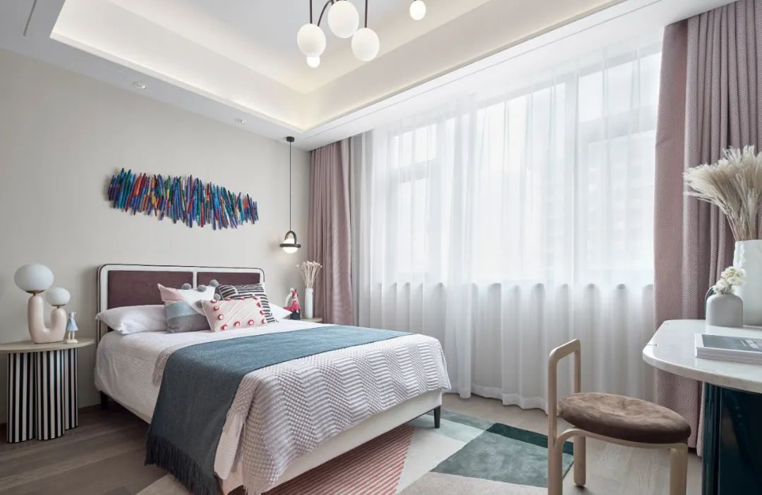 新中式風格室內(nèi)設(shè)計家裝案例-兒童房 新中式風格室內(nèi)設(shè)計家裝案例-兒童房