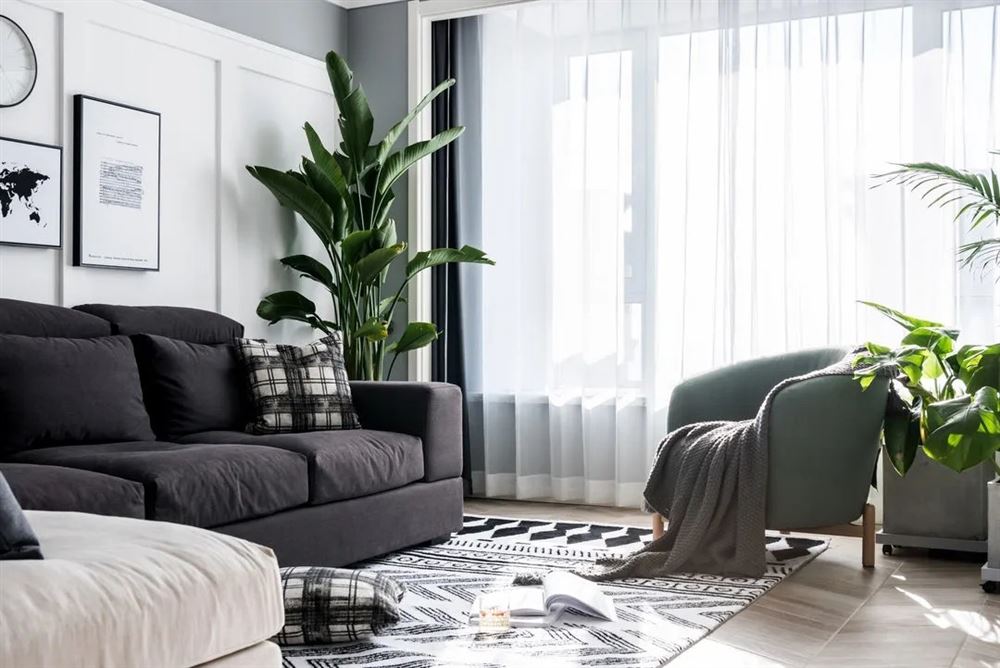 廣州市元邦山清水秀別墅北歐風(fēng)格三居室裝修案例