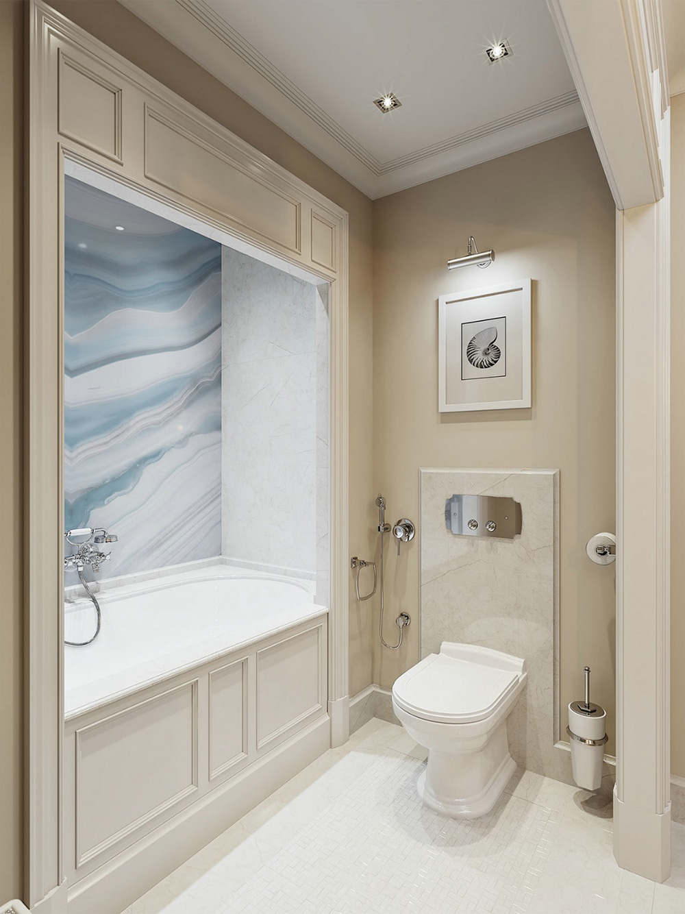 田園輕奢風格室內(nèi)裝修效果圖-碧桂園新仕界四居180平米-衛(wèi)生間 田園輕奢風格室內(nèi)裝修效果圖-碧桂園新仕界四居180平米-衛(wèi)生間