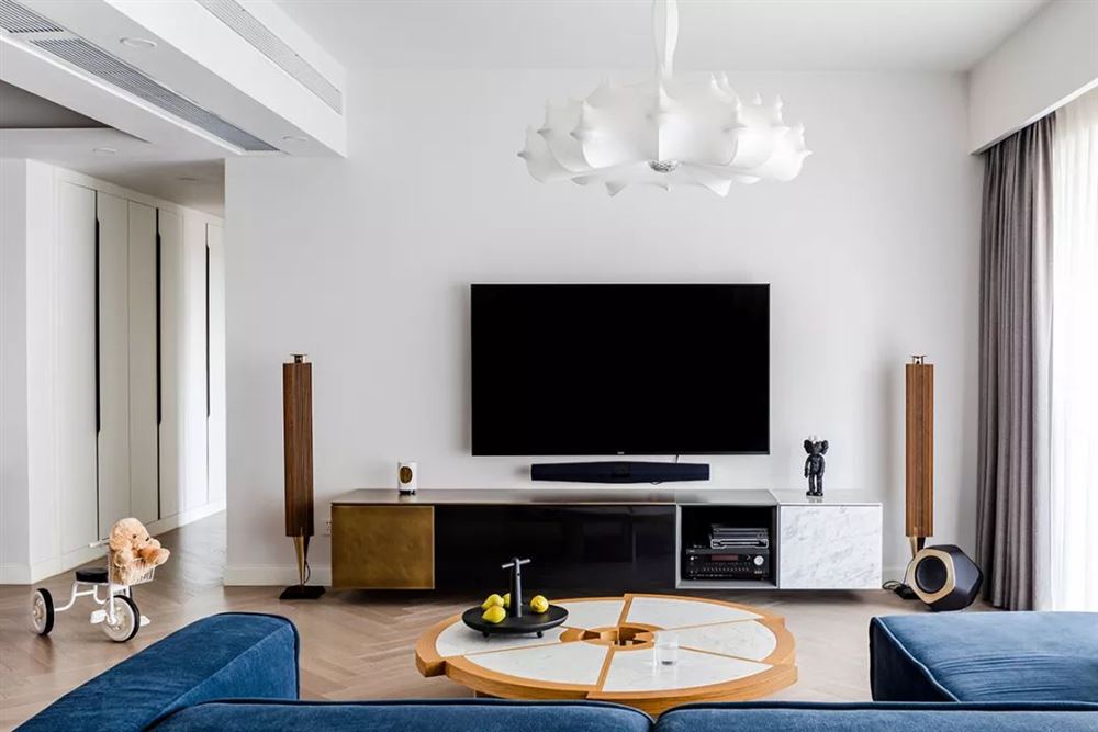 汕頭市星都華府現(xiàn)代簡(jiǎn)約風(fēng)格三居室裝修案例