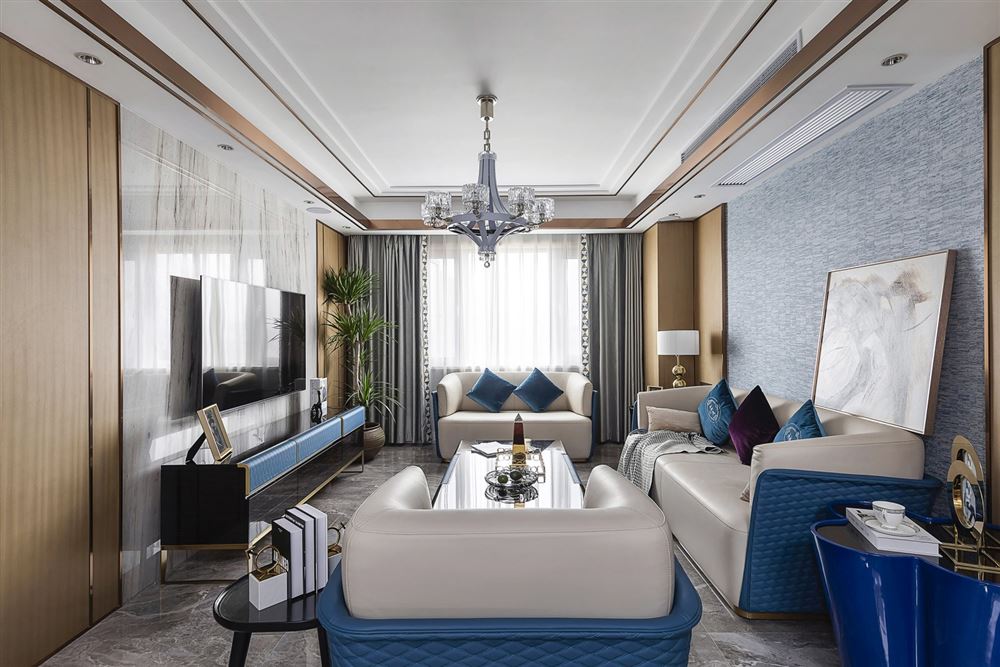 佛山市泰豐千璽灣歐式風(fēng)格三居室裝修案例