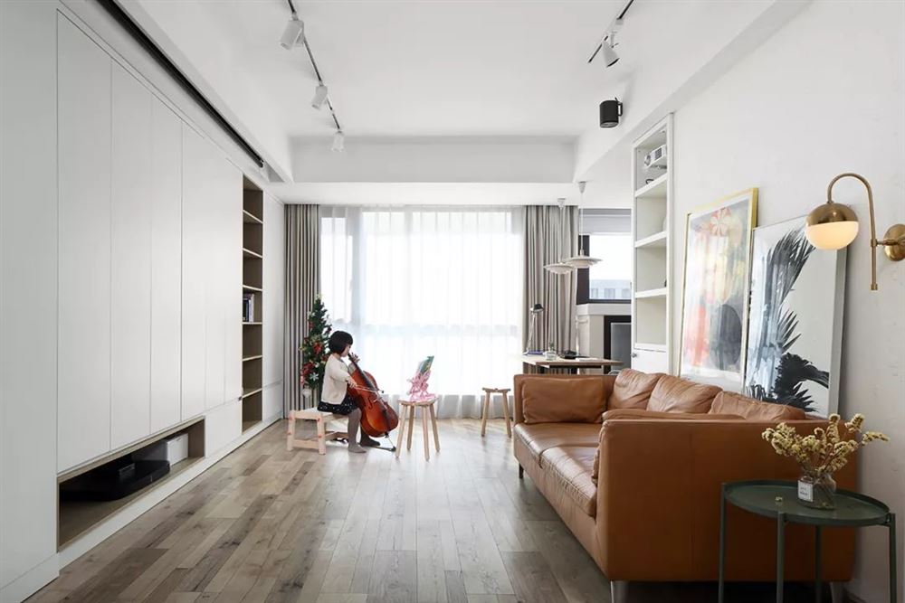 廣州市珠光御景壹號北歐風(fēng)格三居室裝修案例