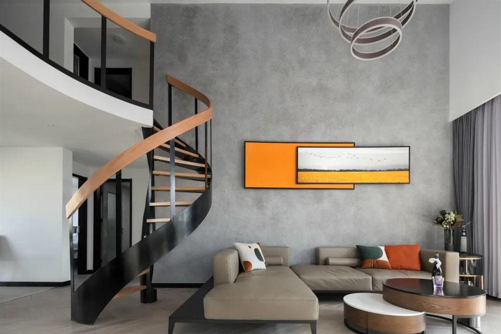 清遠(yuǎn)市北部萬(wàn)科城現(xiàn)代簡(jiǎn)約風(fēng)格復(fù)式裝修案例