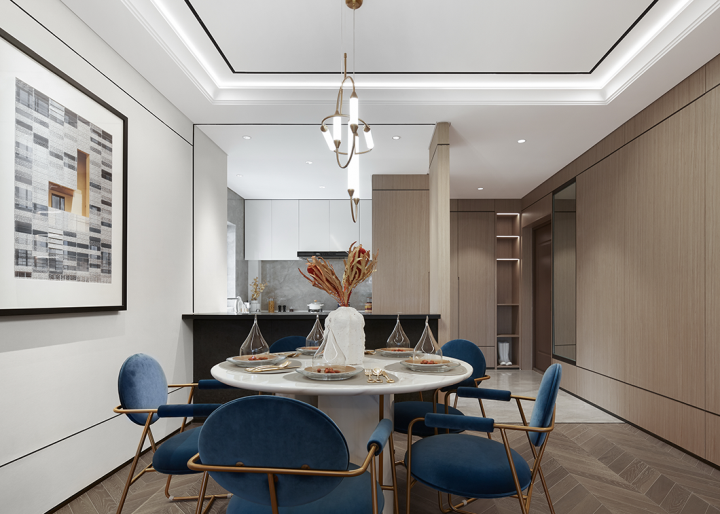 現(xiàn)代摩登風(fēng)格室內(nèi)設(shè)計(jì)家裝案例-餐廳 現(xiàn)代摩登風(fēng)格室內(nèi)設(shè)計(jì)家裝案例-餐廳