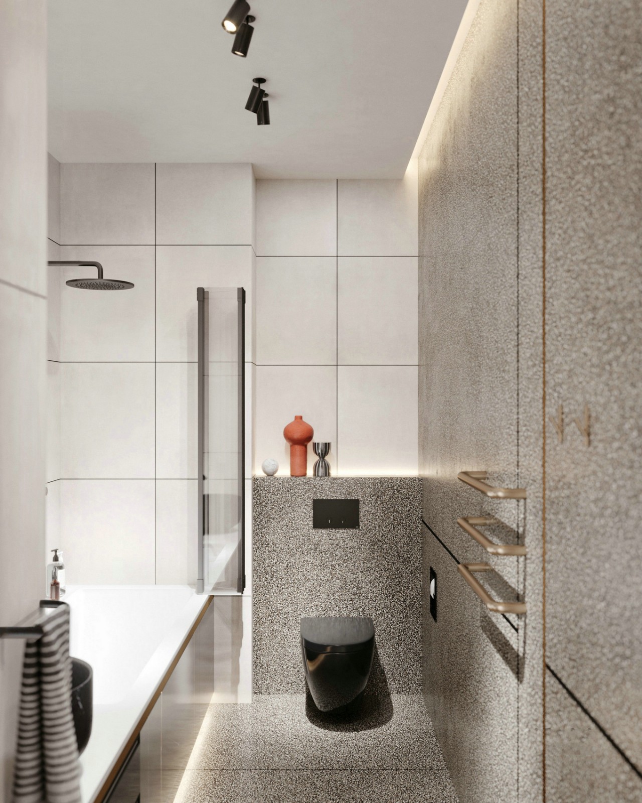 佛山裝修公司現(xiàn)代簡約風(fēng)格公寓裝修效果圖-衛(wèi)生間 佛山裝修公司現(xiàn)代簡約風(fēng)格公寓裝修效果圖-衛(wèi)生間