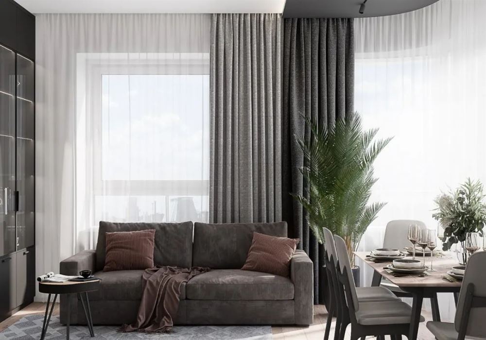 廣州市逸翠灣輕奢風(fēng)格三居室裝修案例