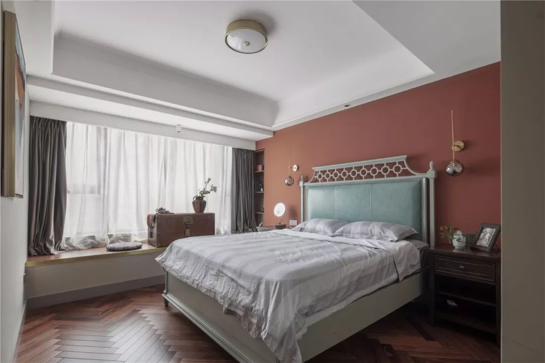 美式復(fù)古風(fēng)格家裝設(shè)計(jì)室內(nèi)裝修效果圖-臥室 美式復(fù)古風(fēng)格家裝設(shè)計(jì)室內(nèi)裝修效果圖-臥室