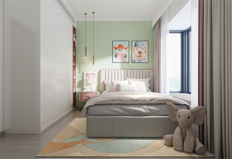 廣州市鴻成&middot;珠江玥新中式風(fēng)格四居室裝修案例