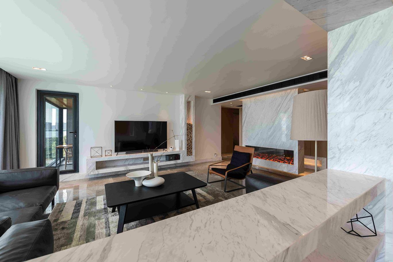 廣州市保利天悅現(xiàn)代簡約風(fēng)格三居室裝修案例