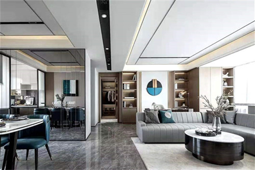 梧州201-300平米現(xiàn)代簡約風格海駿達卡地亞裝修設計案例