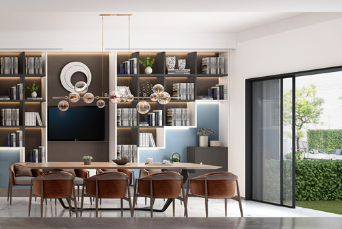 德陽(yáng)市華庭陽(yáng)光.現(xiàn)代簡(jiǎn)約風(fēng)格三居室裝修案例