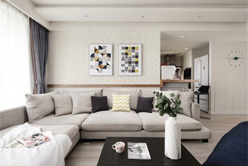 德陽101-200平米北歐風(fēng)格乾坤天悅裝修設(shè)計案例