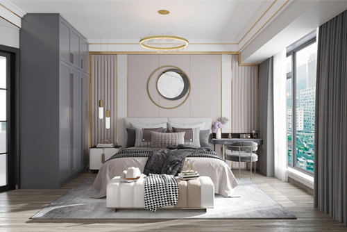 茂名市荔晶新城現(xiàn)代簡(jiǎn)約風(fēng)格三居室裝修案例