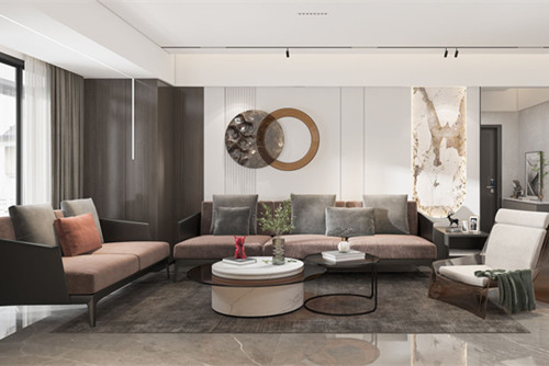 潮州市安盛花苑現(xiàn)代簡約風(fēng)格三居室裝修案例