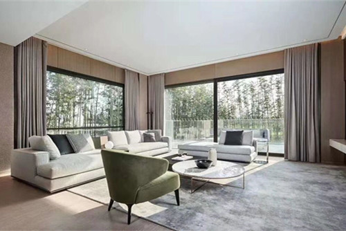 陽江市豐怡豪庭現(xiàn)代簡約風(fēng)格三居室裝修案例