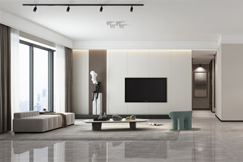 海口市耀江花園現(xiàn)代簡(jiǎn)約風(fēng)格三居室裝修案例