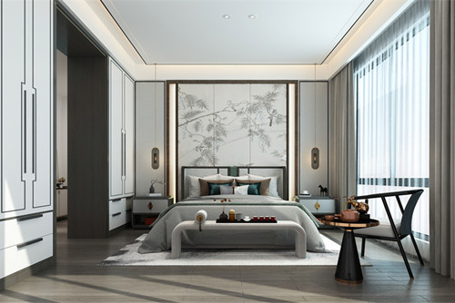 ?？?01-300平米新中式風(fēng)格長(zhǎng)怡花園裝修設(shè)計(jì)效果圖