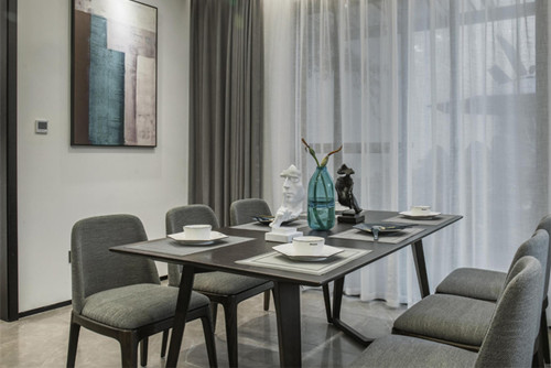 海口市成信景苑現(xiàn)代簡約風格別墅裝修案例