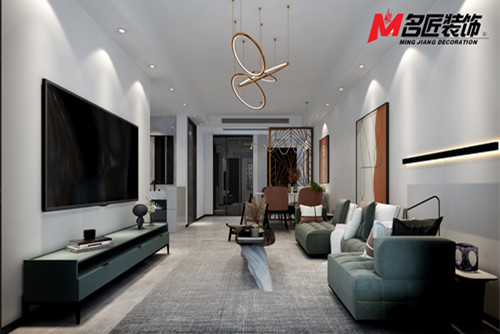 臺州100平米以下現(xiàn)代簡約風格中盛麗園家裝設(shè)計案例