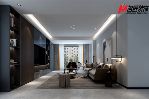 臺州市北門街機關邊現(xiàn)代簡約風格三居室裝修案例