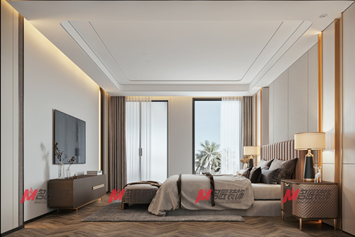 佛山市招商樾園現(xiàn)代風格別墅裝修案例