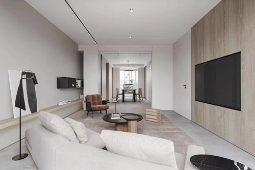 江門市東方明珠現(xiàn)代簡約風格四居室裝修案例