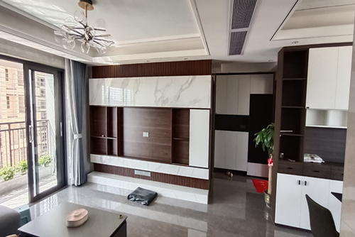 茂名市一方新苑現(xiàn)代簡約風格三居室裝修案例