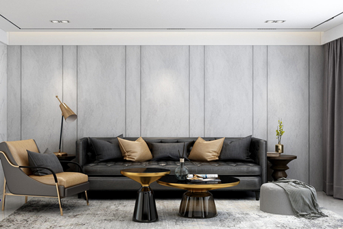 中山市雅居樂劍橋郡輕奢風格平層裝修案例