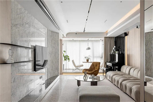 河源市東江首府現(xiàn)代簡約風(fēng)格別墅裝修案例