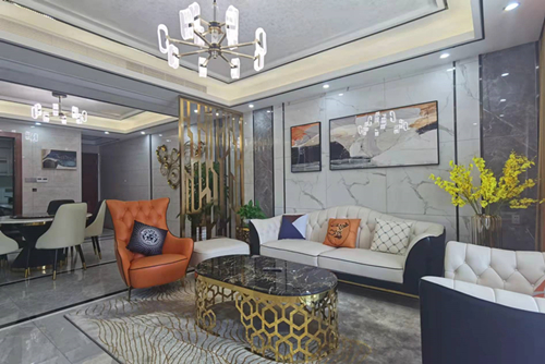 河源市東江1號現(xiàn)代風(fēng)格平層裝修案例