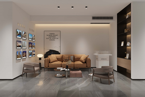 廣州市華發(fā)中央公園現(xiàn)代風(fēng)格辦公空間裝修案例