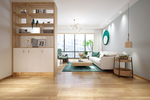 廣州市中?？党侨帐斤L格三居室裝修案例