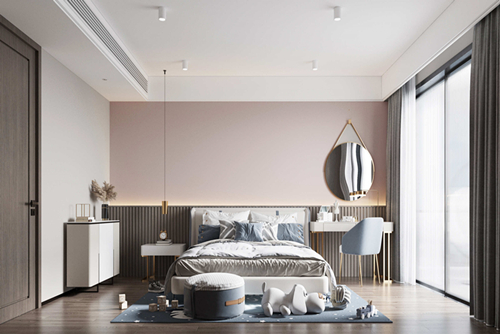 海口市保利中央海岸現(xiàn)代簡約風(fēng)格別墅裝修案例