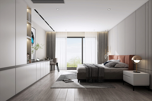 ?？谑杏盀超F(xiàn)代風(fēng)格三居室裝修案例