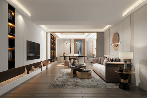 ?？谑谐尚披愒番F(xiàn)代風(fēng)格別墅裝修案例