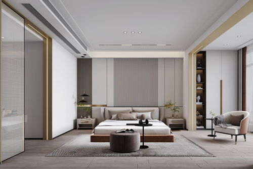 ?？谑斜坦饒@劍橋郡輕奢風(fēng)格平層裝修案例