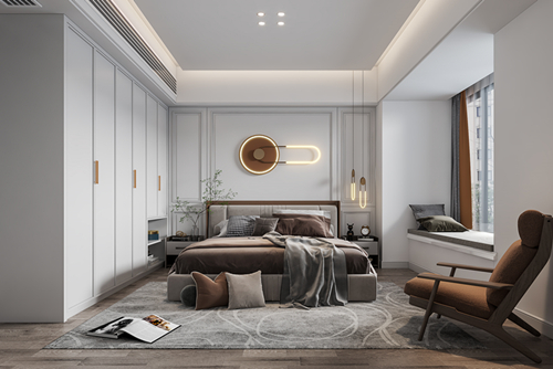 汕頭市盈納華府輕奢風(fēng)格平層裝修案例