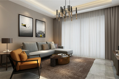 中山市敏捷紫嶺國(guó)際現(xiàn)代簡(jiǎn)約風(fēng)格三居室裝修案例