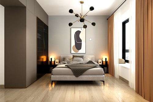 中山市麗豪花園現(xiàn)代簡約風(fēng)格三居室裝修案例